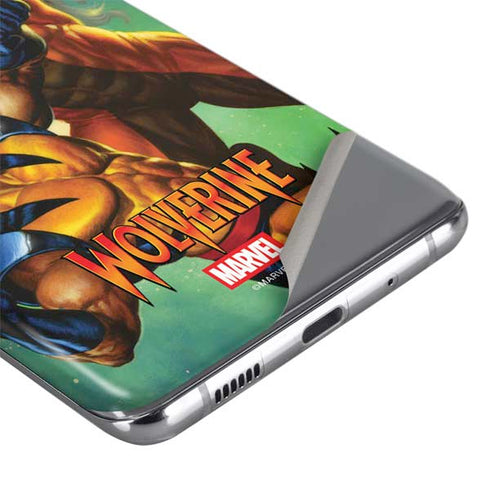 Marvel X-Men Wolverine Vs Sabretooth Galaxy S20 Plus Skin